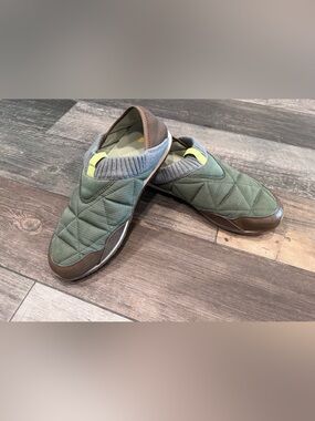 Teva Men's ReEmber Ember Moc Dark Olive Slip On Shoes 1125472 Slipper Sz 10